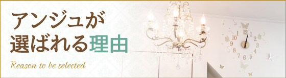 アンジュが選ばれる理由